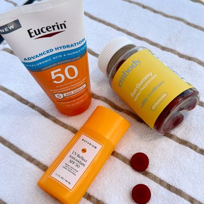 Sun Gummy, Eucerin Sunscreen, Naturium Sunscreen