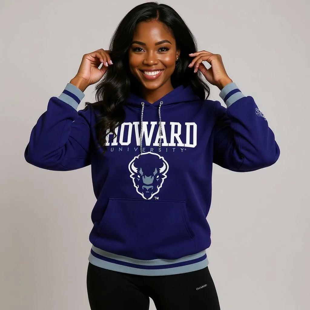 HOWARD | HBCU Chenille Unisex HOODIE (a**