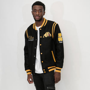 BOWIE ST | VARSITY JACKET Unisex – collegiateluxe