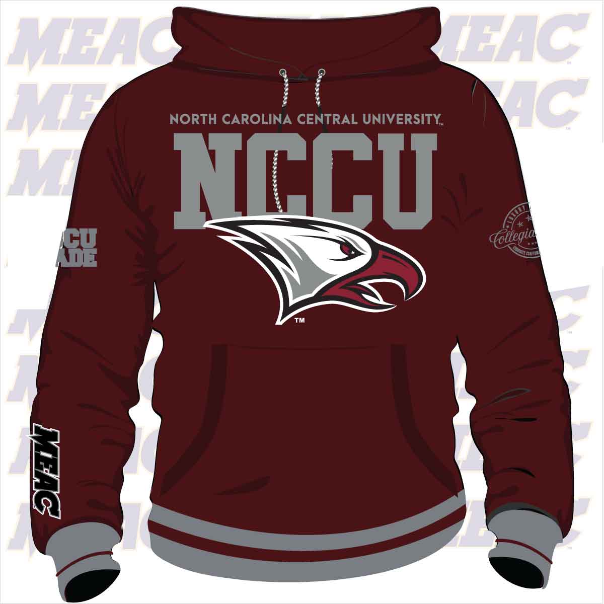 NCCU MECA Chenille Unisex HOODIE#N# #N# #N# #N# – collegiateluxe