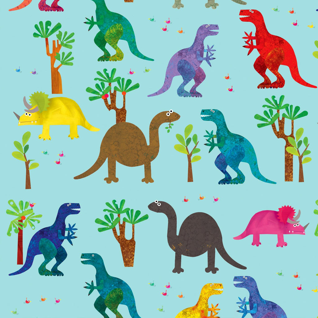 dinosaur wrapping paper