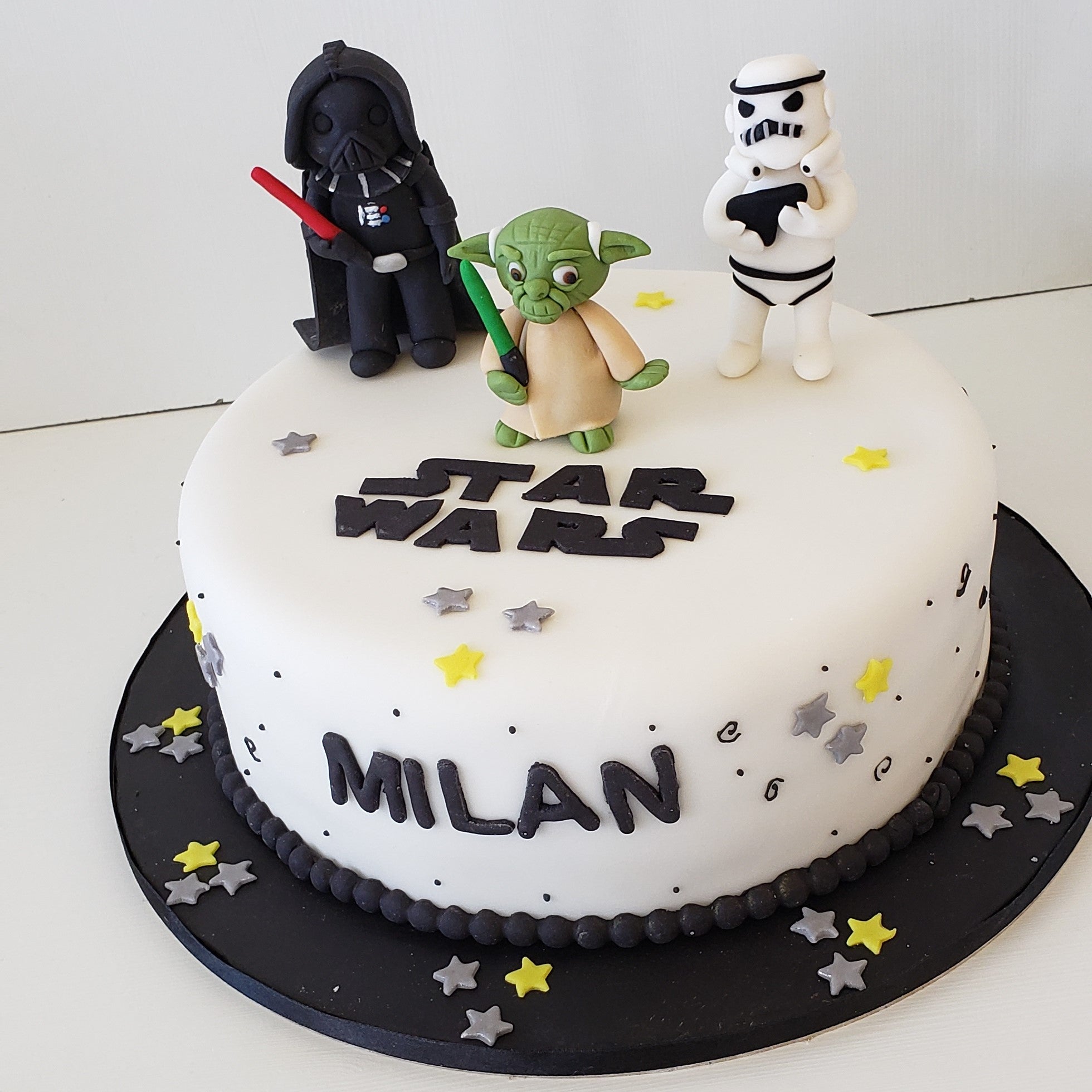 TORTA DE STAR WARS EN FONDANT – La Tartine