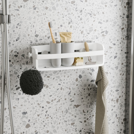 Raclette de douche - Blaze Gütewerk - Blumfeldt - 23 cm - Antidérapant -  Design moderne Blanc - Accessoires salles de bain et WC - Achat & prix