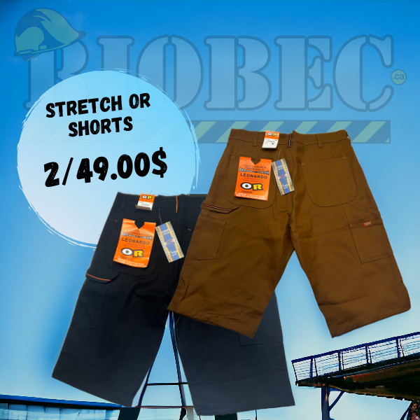 STRETCH work shorts
