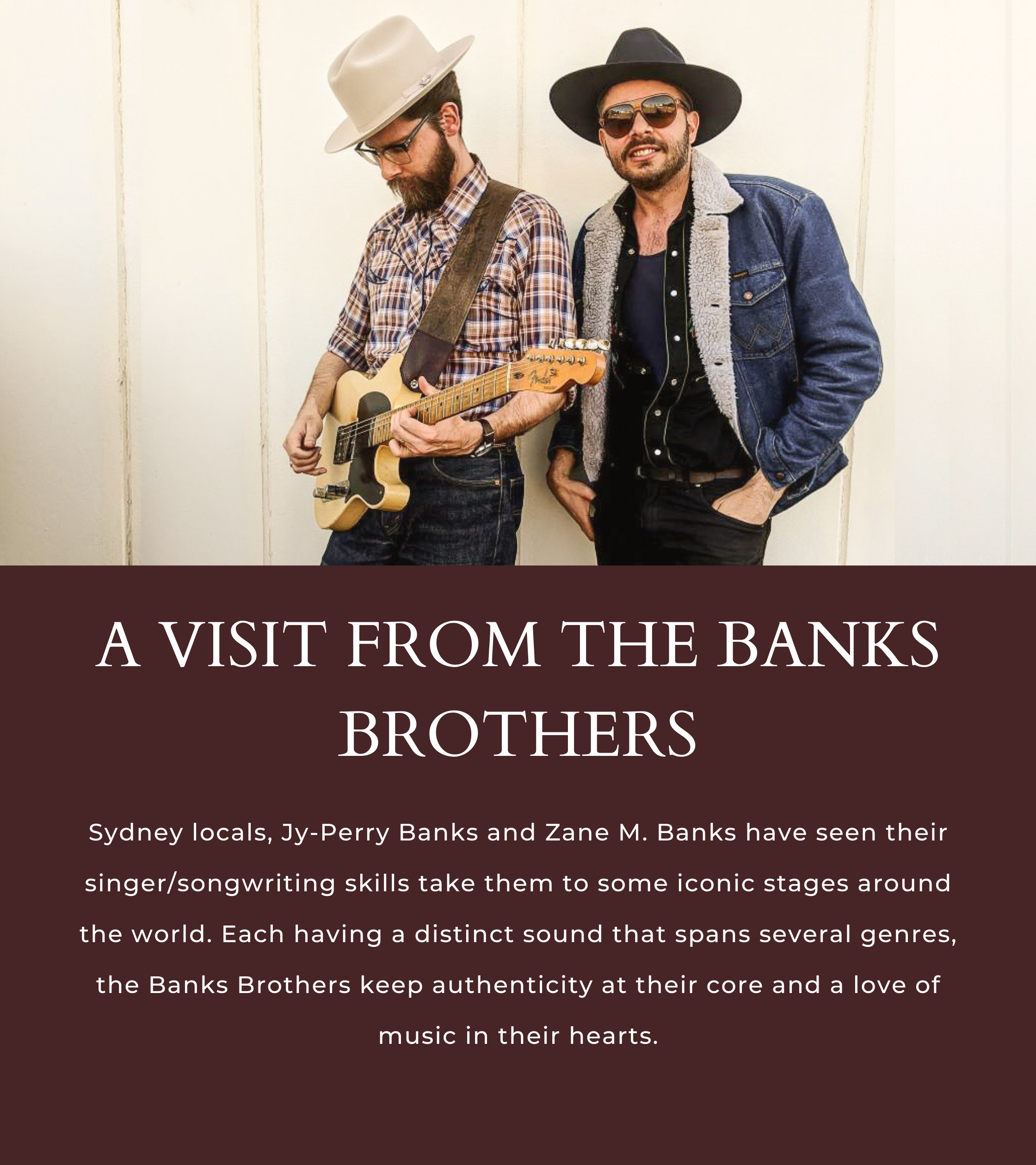 Stetson Australia hats - the Banks Brothers Story