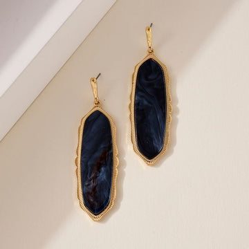 Resin Dangling Earrings