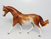 HEZA CRACKERJACK-OOAK CHESTNUT SABINO PONY MODEL HORSE BY SHERYL LEISURE 06/27/17