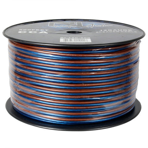 Audiopipe TCBL14100CPR 100% Copper Speaker Wire 14 Gauge 100 Foot –  RecklessCarAudio