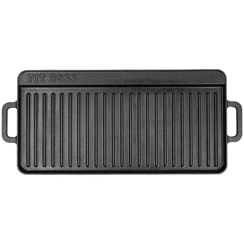 Mont Alpi Cast Iron Griddle Plate / Heavy Duty, Dual Sided
