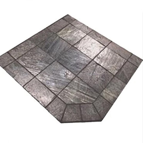 ComfortBilt Flatwall Hearth Pad - Aggate Grey