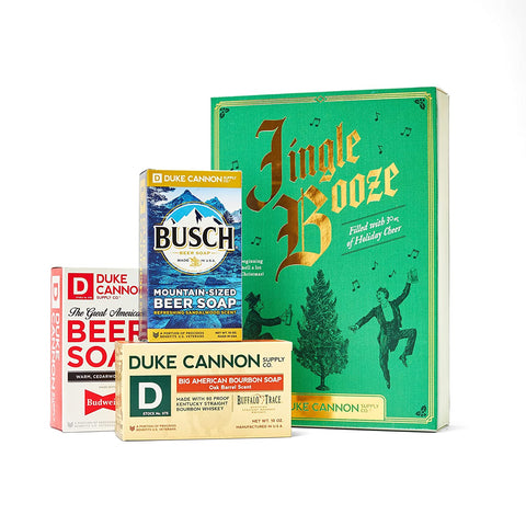 Duke Cannon Supply Co. Busch Beer Soap, Refreshing Sandalwood Scent, Mountain-Sized - 10 oz