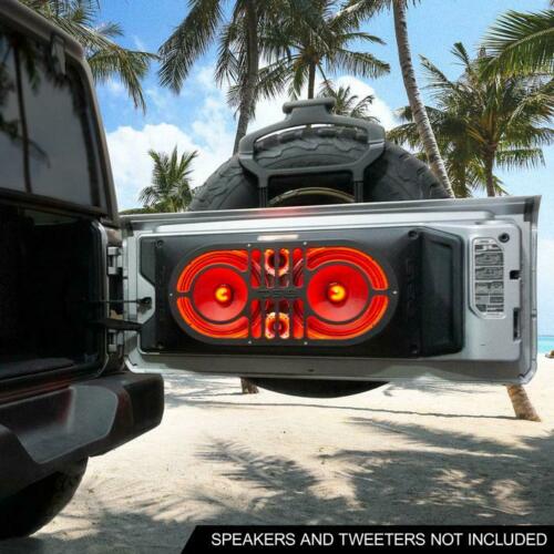 DS18 Jeep Wrangler JK JKU JL 2007-2019 Tailgate Speaker Enclosure RGB –  Robidoux Inc