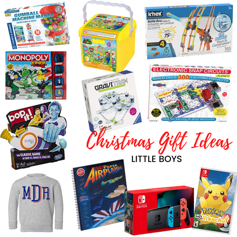 Christmas Gifts for Little Boys – Caroline Claire Monograms LLC