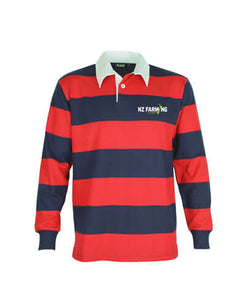 Striped Rugby Jersey - NZ Farming Store