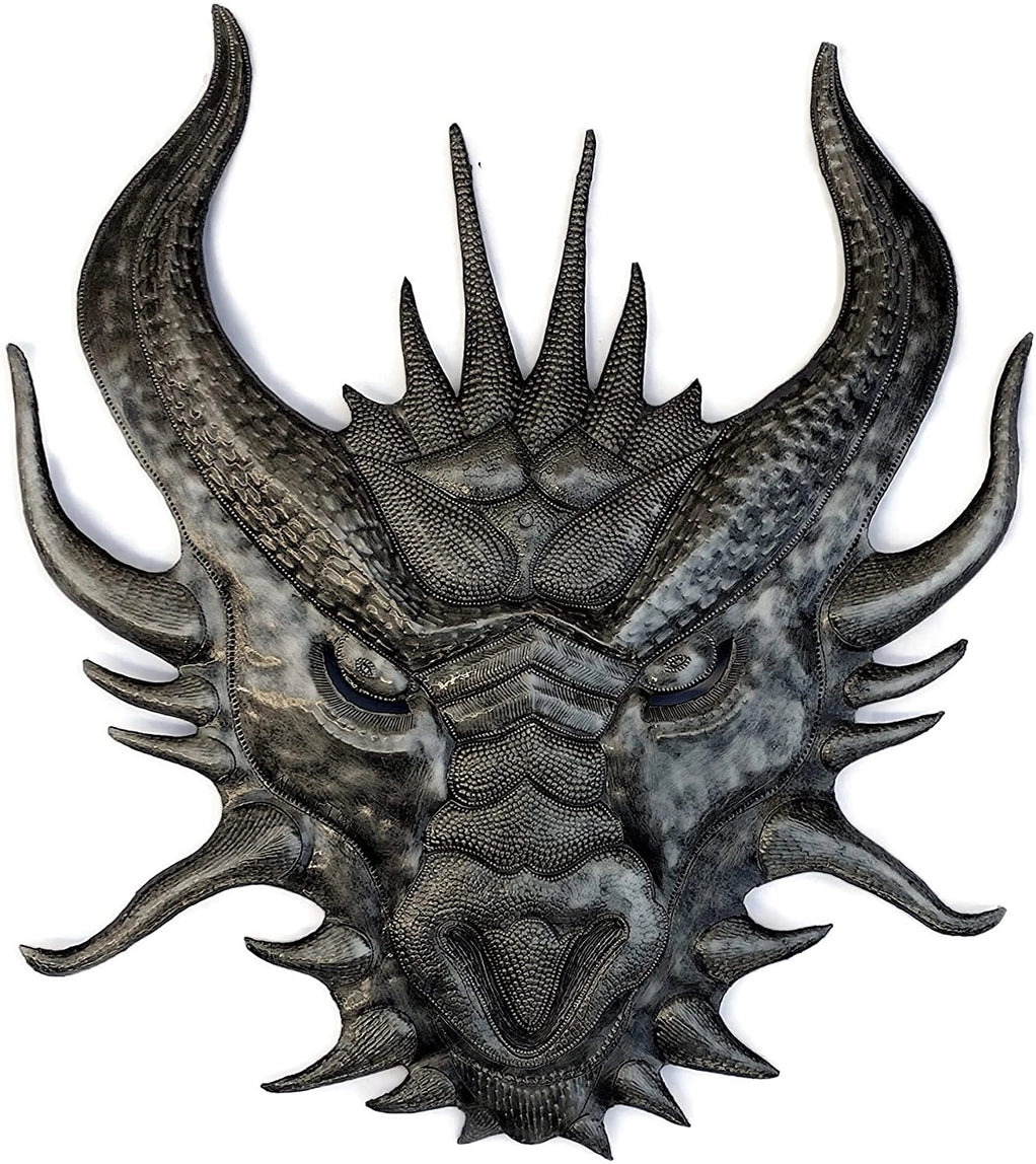 Haitian Steel Drum Art Dragon