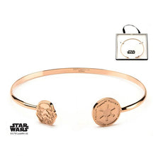 Load image into Gallery viewer, Disney Stainless Steel Star Wars Stormtrooper Cuff Bangle Bracelet