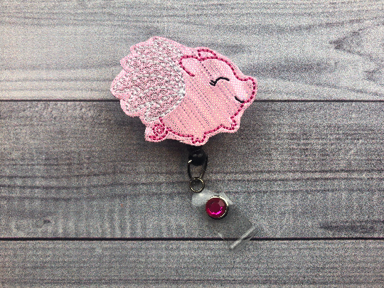 Flying Pig Badge Reel – Catherine Crafts Shop