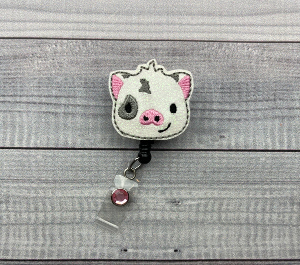Cartoon Pig Badge Reel – Catherine Crafts Shop