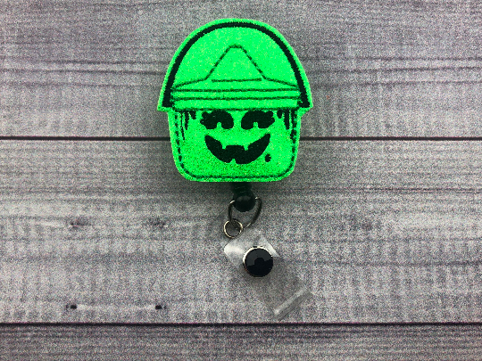 Witch Bucket Badge Reel – Catherine Crafts Shop