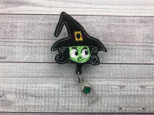 Wicked Witch Badge Reel – Catherine Crafts Shop