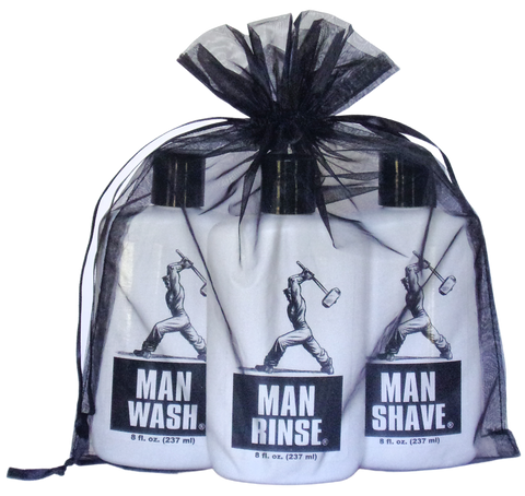 Man Lotion Man Wash Man Rinse Man Shave