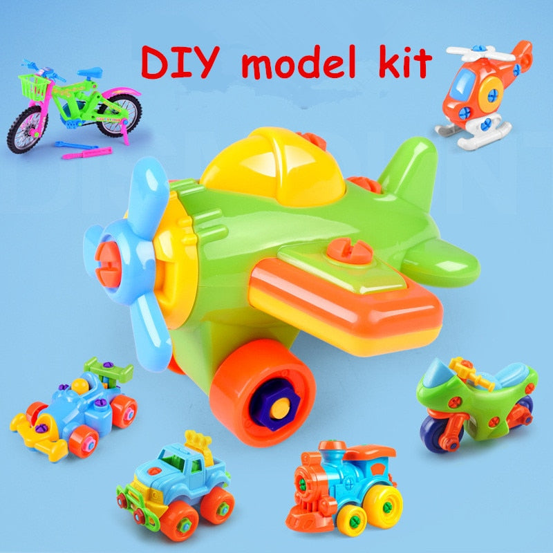 build your own vehicle toy