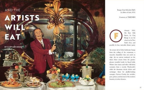Eaten Magazine No. 12 Party - Dali's surrealist dinner parties