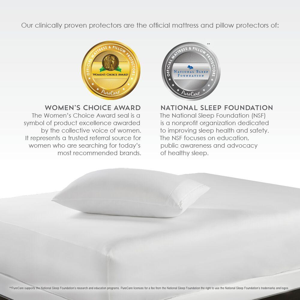 pure pedic waterproof mattress pad