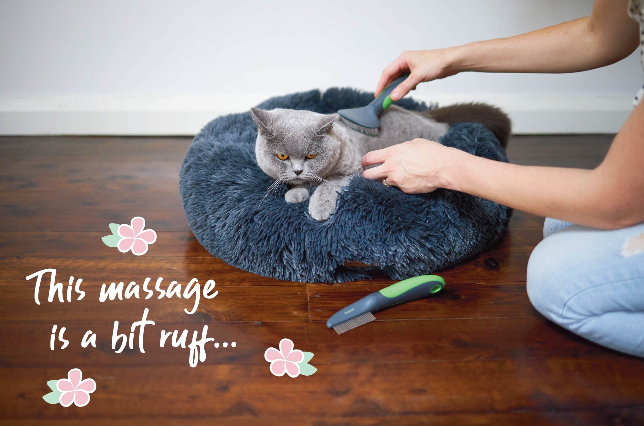 This massage is a bit ruff