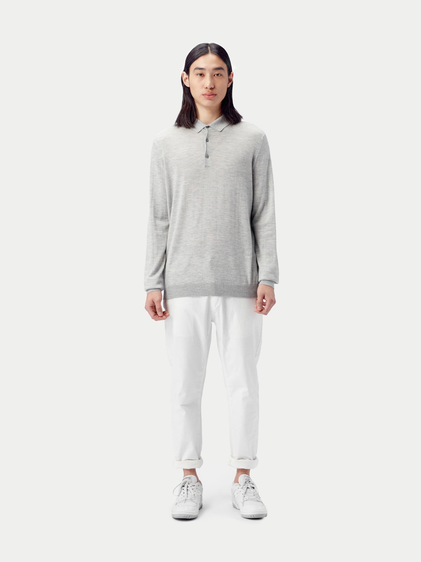 Quality Silk Cashmere Polo Shirt for Men | GOBI Cashmere