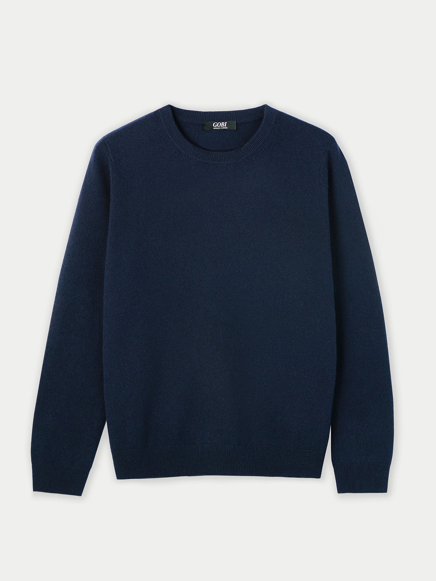 Women's Cashmere Crew Neck Sweater Navy - Gobi Cashmere