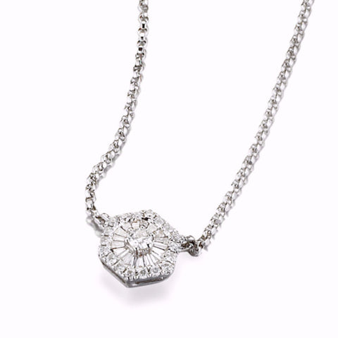 Crescent Moon Diamond Pendant Necklace – Madyha Farooqui Jewelry