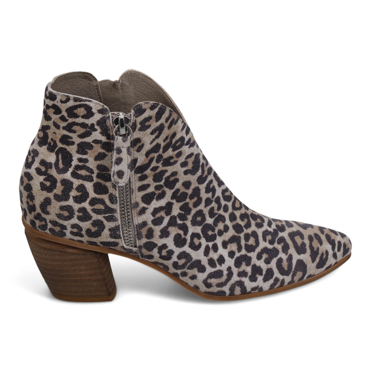 TAUPE LEOPARD-NAT HEEL | Right