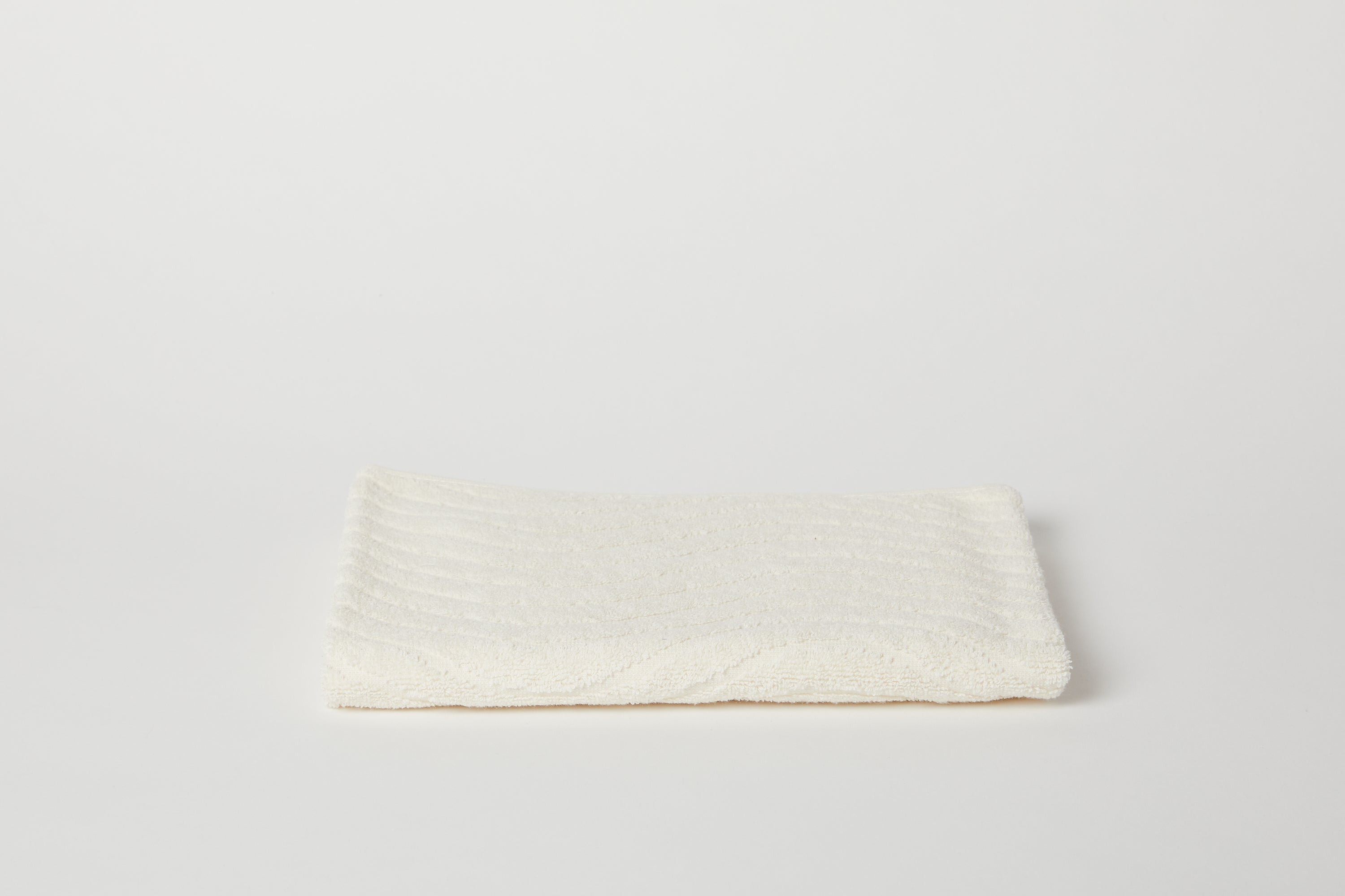 Organic Cotton Hand Towel in Ivory