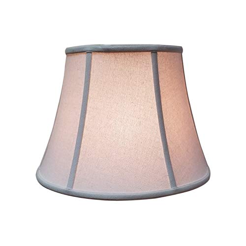 linen bell lamp shade