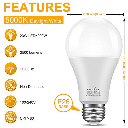 brightest a21 led bulb