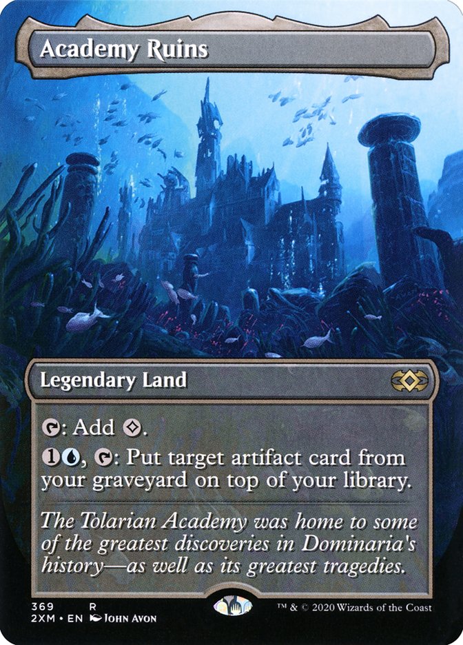 Academy Ruins (Toppers) [Double Masters Extended Art] | D20 Games