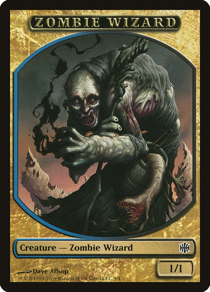 Zombie Wizard [Alara Reborn Tokens] | D20 Games