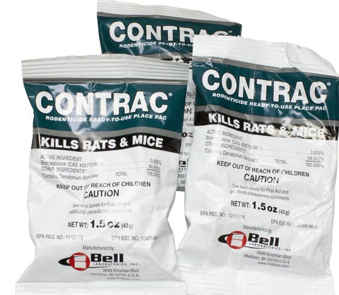 Contrac rodent pest control