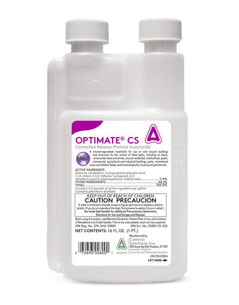 Insecticide - Optimate CS Microencapsulated Insecticide