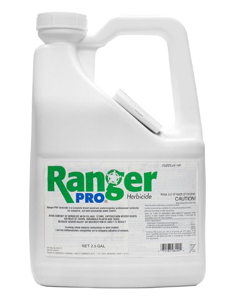 Image of Ranger Pro weed killer killing weeds