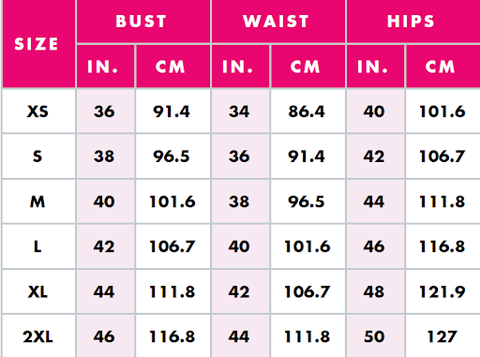 Plus Size Chart - How To Measure Plus Size Body