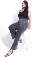 Plus Size Flare Jeans - Comfortable Bell Bottom Jeans For Ladies
