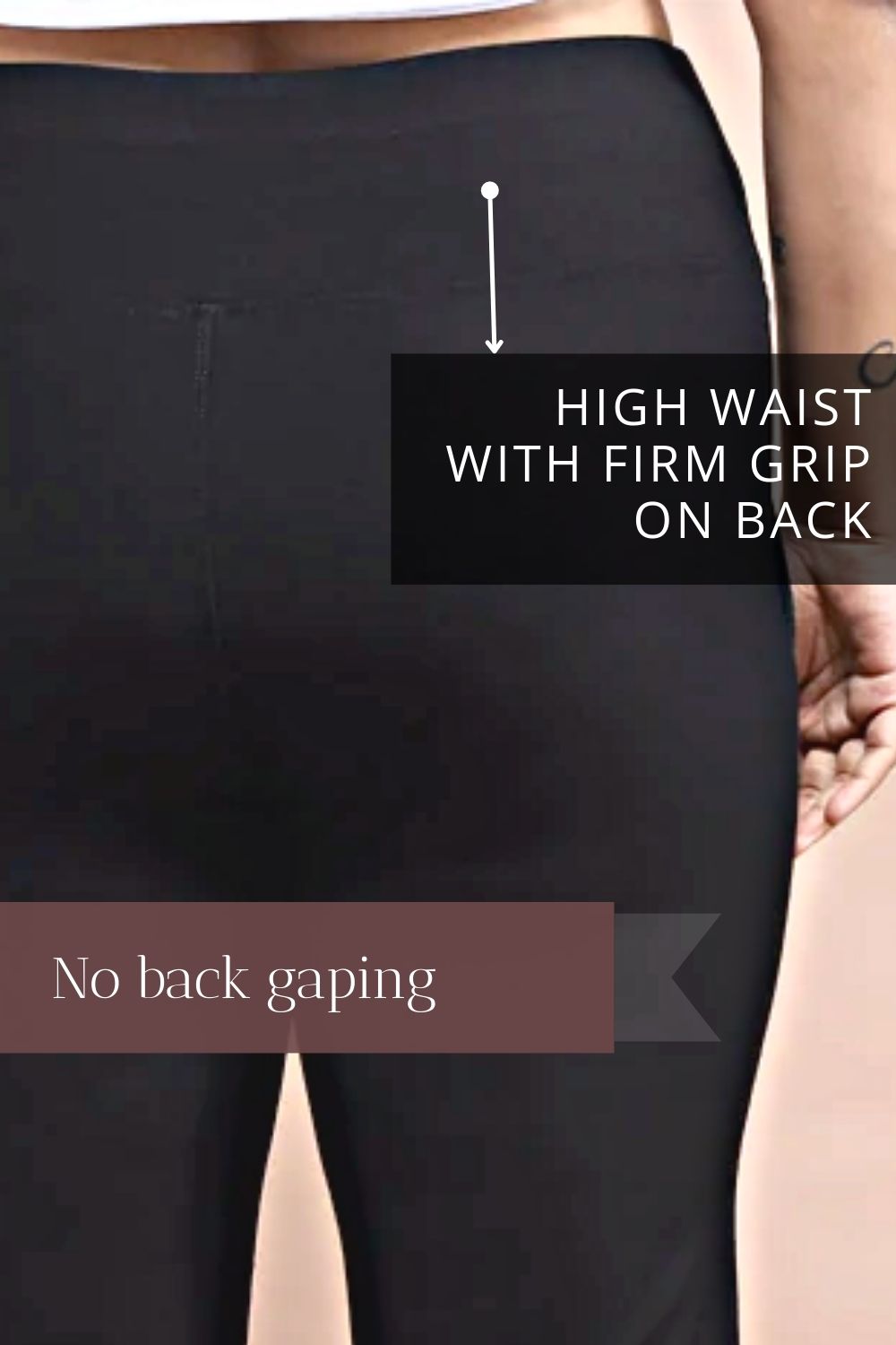 Buy Plus Size Black Tummy Shaper Bell Bottom Online For Women