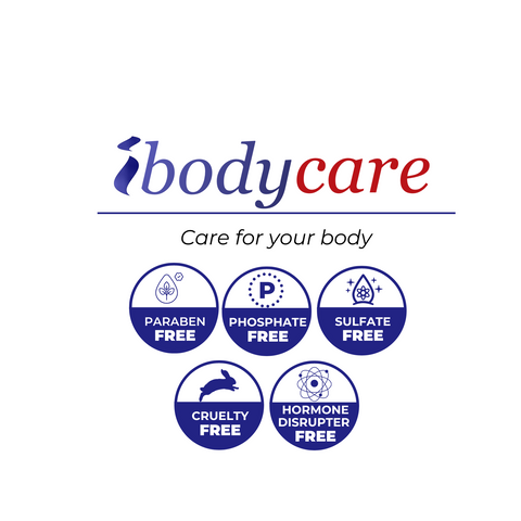 ibodycare brand is paraben free, cruelty free and hormone disrupter free