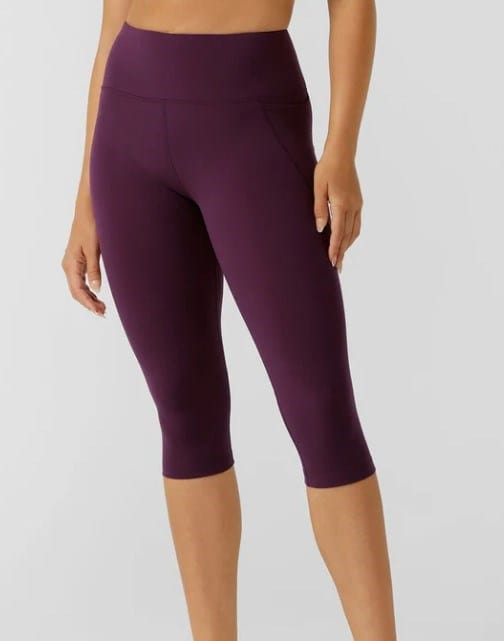 All In Excel No Chafe Ankle Biter Leggings