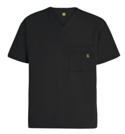 Next-Gen Antibacterial Active Blackburn Mandarin Collar Scrub Top