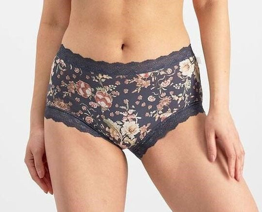 Jockey Women's Parisienne Cotton Full Brief Black