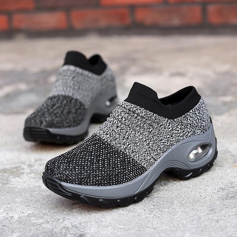 women's breathable air cushion leisure shock sneakers