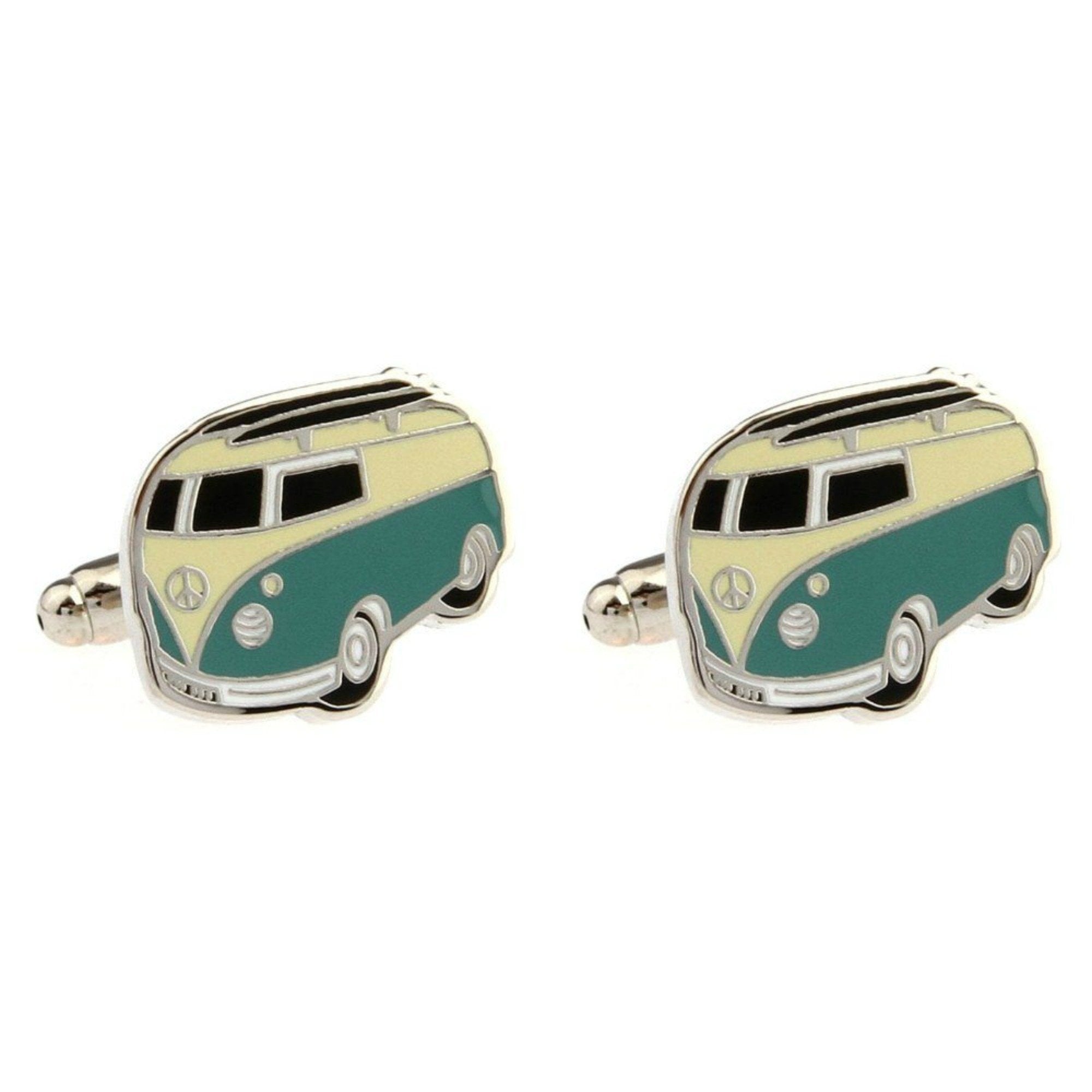 campervan cufflinks